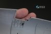Quinta Studio QD32054 F4U-4 3D-Printed & coloured Interior on decal paper (for Trumpeter kit) 1/32